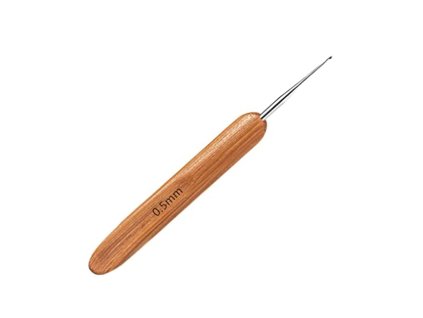 Bambusová háčkovací jehla Dreadlock 0,5 mm