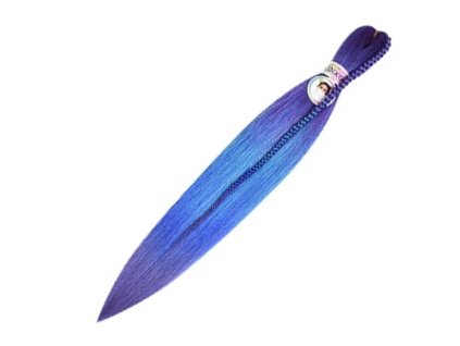 100% Kanekalon Ombre 4-17 Hot Plum / D Mint / Blue / Purple