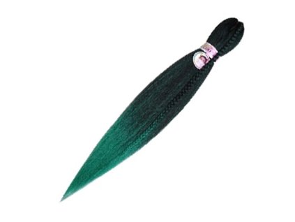 100% Kanekalon Ombre 2-52 OMB D Green