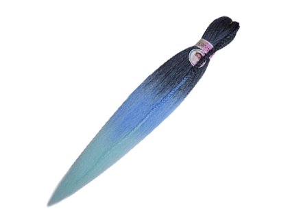 100% Kanekalon Ombre 3-49 1B / L Blue / L Mint