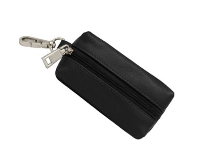 Kožená klíčenka SKL-011A-NDM Black