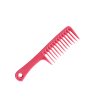 Růžový hřeben se širokými zuby