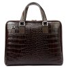Luxusní kožená aktovka Camilla CROCO