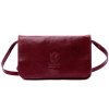 Kožené psaníčko FLORENCE TAMP BORDO