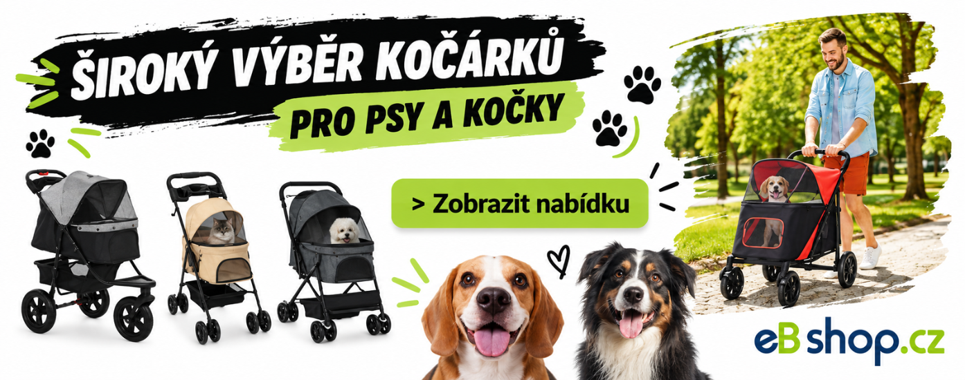 Kočárky pro psy