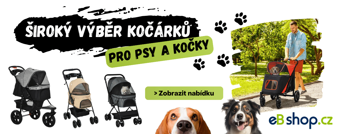 Kočárky pro psy