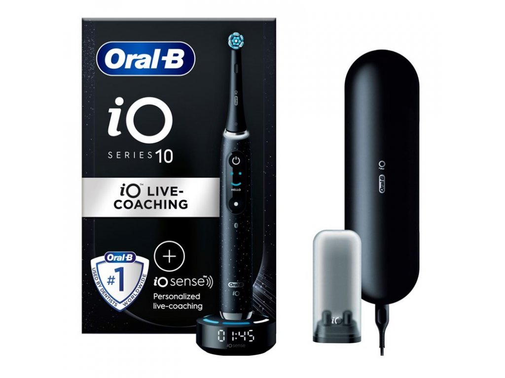 Zubní kartáček Oral-B iO Series 10 Black Spreckels