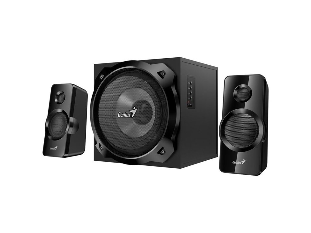 Reproduktory Genius SW-2.1 1850BT, 2.1, 50W, BT5.3 - černý