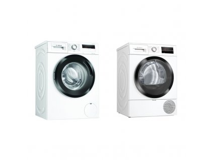 Set Bosch pračka WAN28160BY + sušička WTR87TW2CS
