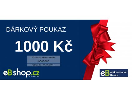 DÁRKOVÝ POUKAZ 1000Kč