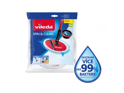 Návlek na mop Vileda Spin & Clean