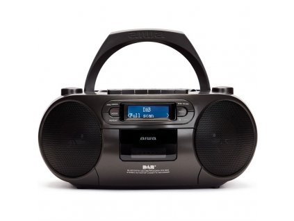Radiomagnetofon DAB+/CD Aiwa BBTC-660DAB/BK, černý