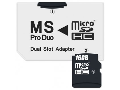 Čtečka paměťových karet Connect IT CI-1138, MS Pro Duo - 2x MicroSDHC