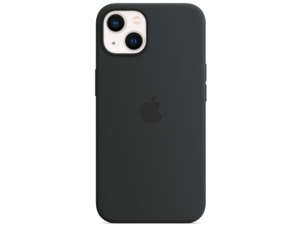 Kryt na mobil Apple Silicone Case s MagSafe pro iPhone 13 – temně inkoustový