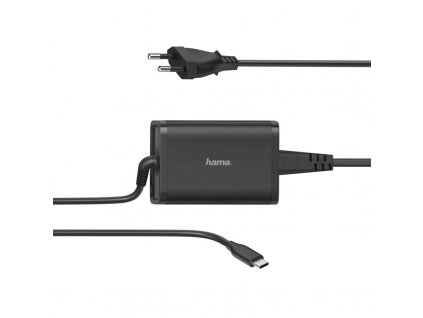 Napájecí adaptér Hama USB-C Power Delivery, 5-20 V, 65 W