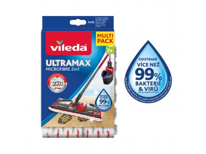 Návlek na mop Vileda Ultramax Microfibre 2v1 náhrada 2ks