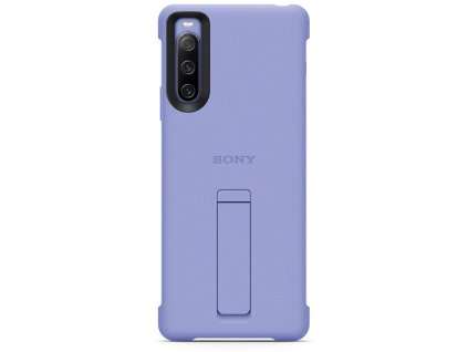 Kryt na mobil Sony Xperia 10 IV 5G Stand Cover - fialový