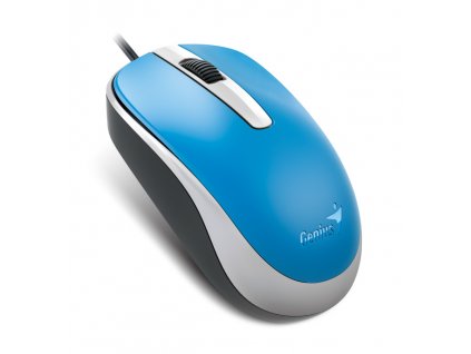 Myš Genius DX-120 / optická / 3 tlačítka / 1200dpi - modrá
