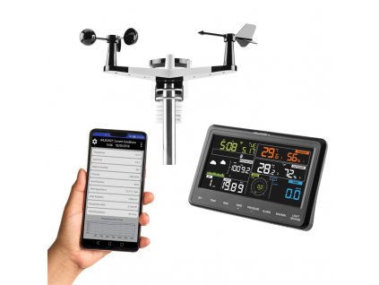 Meteorologická stanice GoGEN ME 3900 WiFi černá