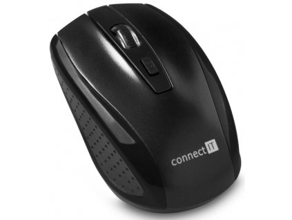 Myš Connect IT CI-1223 / optická / 4 tlačítka / 1600dpi - černá