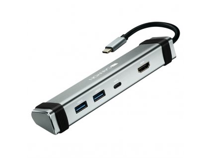 USB Hub Canyon DS-3 USB-C/HDMI, 2x USB 3.0, USB-C PD 60W