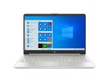 Ntb HP 15s-eq1617nc stříbrný + MS Office 365 pro jednotlivce AMD 3020e, 4GB, 128GB, 15.6", Full HD, bez mechaniky, AMD Radeon Graphics, BT, CAM, W10 S