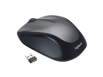 Myš Logitech M235 / optická / 3 tlačítka / 1000dpi - šedá