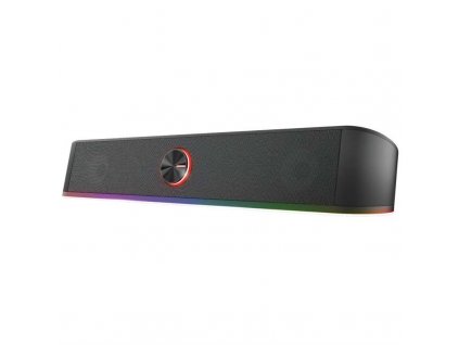 Reproduktory Trust GXT 619 Thorne RGB Illuminated Soundbar - černé