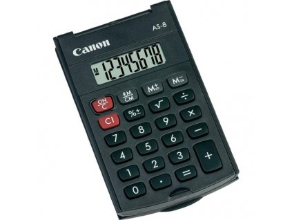 Kalkulačka Canon AS-8 - černá