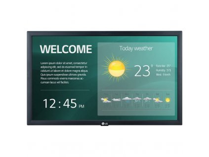 Monitor LG 22SM3G-B 21.5",IPS, 14ms, 1000:1, 250cd/m2, 1920 x 1080, - černý