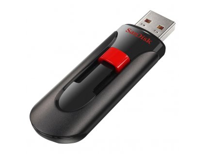 Flash USB Sandisk Cruzer Glide 256GB USB 2.0 - černý/červený