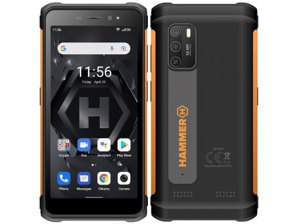 Mobilní telefon myPhone Hammer Iron 4 - oranžový