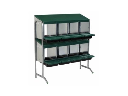 Snáškové hnízdo pro osm nosnic