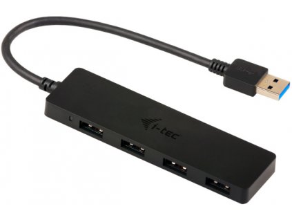 USB Hub i-tec USB 3.0 / 4x USB 3.0 - černý