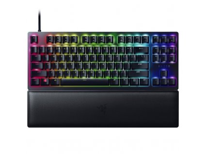 Klávesnice Razer Huntsman V2 Tenkeyless (Red Switch) - US Layout - černá