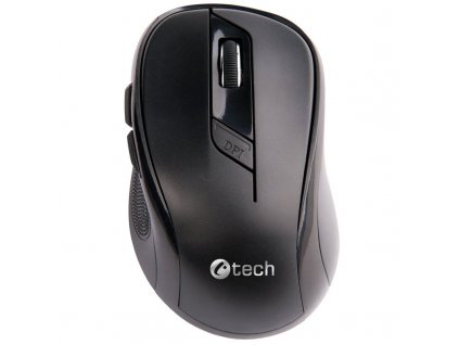 Myš C-Tech WLM-02 optická/6 tlačítek/1600DPI - černá