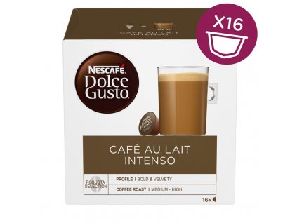 NESCAFÉ Dolce Gusto® Café au Lait Intenso kávové kapsle 16 ks