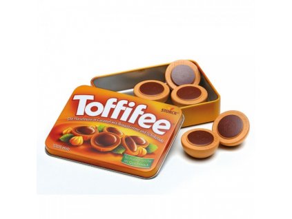 Toffifee v plechové dóze