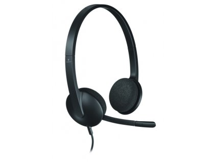 Headset Logitech H340 USB - černý