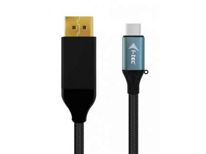 Kabel i-tec USB-C / DisplayPort, 1,5m - černý