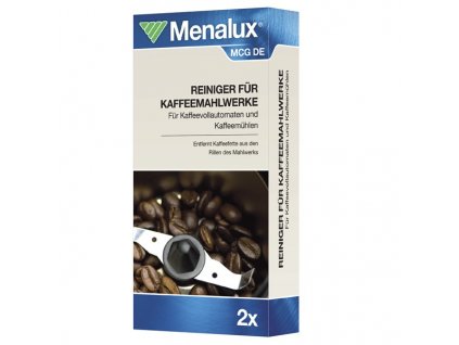 Čistící přípravek Menalux MCG pro mlýnky na kávu plnoaut. kávovarů
