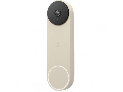 Videozvonek Google Nest Doorbell Linen - béžový