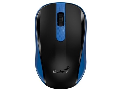 Myš Genius NX-8008S optická/3 tlačítka/1200DPI - černá/modrá