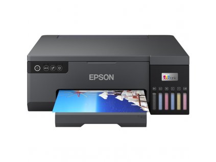 Tiskárna inkoustová Epson EcoTank L8050 A4, 22str./min., 22str./min., 5760 x 1440, manuální duplex, - černá