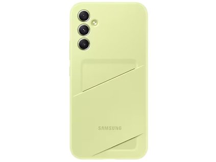 Kryt na mobil Samsung Galaxy A34 s kapsou na kartu Lime