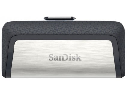 Flash USB SanDisk Ultra Dual 256 GB OTG USB-C/USB 3.1 - černý/stříbrný