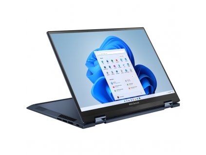 Ntb Asus Zenbook S 13 Flip OLED i5-1240P, 13.3", 2880 x 1800, RAM 16GB, SSD 512GB, Intel Iris Xe , FPR, Microsoft Windows 11 Home - modrý