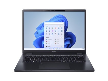 Ntb Acer TravelMate P4 (TMP414-52-326T) i3-1220P, 14", 1920 x 1200 WUXGA , RAM 8GB, SSD 512GB, Intel UHD Graphics , FPR, Microsoft Windows 11 Pro - modrý