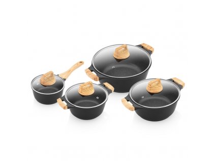 Sada nádobí ETA Titanium II 5929 90000 černá