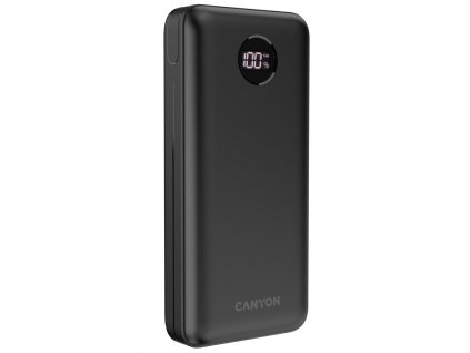 Powerbank Canyon PB-2002B, 20 000 mAh - černá